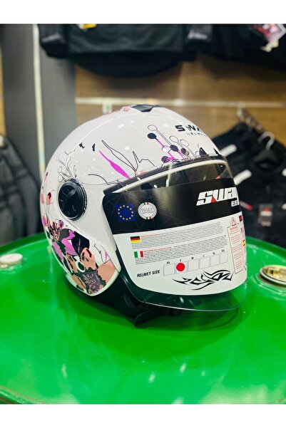 Sway TEZ MOTOR SWAY 715 AÇIK MOTOSİKLET KASKI