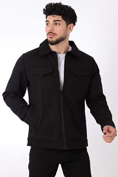 Stilkombin Λινό Εποχιακό Παλτό - Με Κάλυμμα Στήθους, Άνετο PLDP 2949_60292