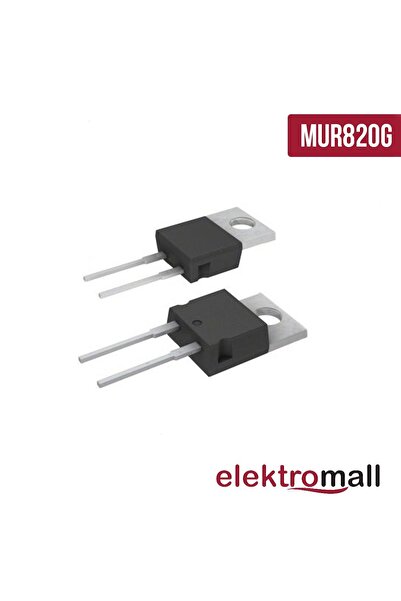 ELEKTROMALL Mur820g Hızlı Diyot 8a 200v To-220ac Nfa03gu820