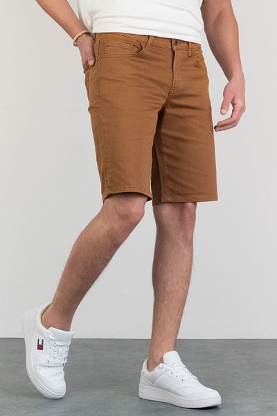 HLT JEANS Ανδρικό Comfort Lycra Strechy Jeans Jeans - Tile Slim Fit Jeans Shorts Thomas