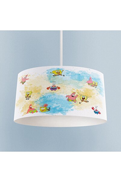 Talia Home SüngerBob Desenli SpongeBob Patrick Çocuk Odası Sarkıt Avize TLAV-313