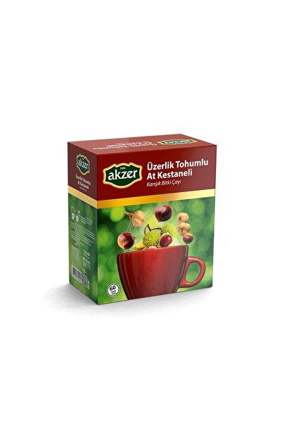 Akzer Üzerlik Tohumlu At Kestaneli Bitkisel Çay