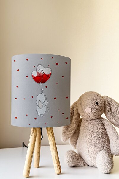 Talia Home Filli Kalp Çocuk Odası Abajur Masa Lambası TLAB-164