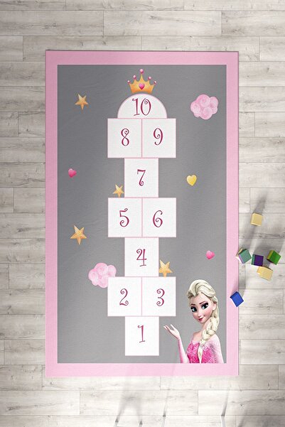 Talia Home Seksekli Elsa Desenli Kız Çocuk Halısı