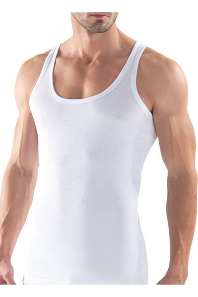 Blackspade Men's Athlete Camisole 9341 - White
