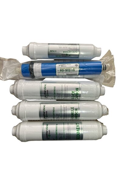 A.O. Smith Lotus 75 Tc, 75m Ve Lts Lx, Lts Sx Su Arıtma Cihazları Filtre Takımı