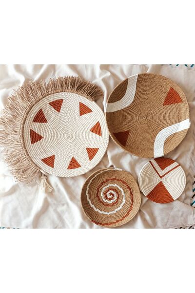 Toprak Design Bohem Duvar Tabağı Seti