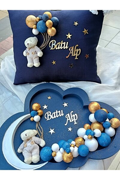 BENAN ÇİÇEK EVİ Bebek Kapi Susu Taki Yastigi