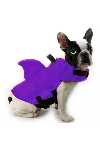 Lion Shark Or Butterfly Dog Swim Jacket, Life Jacket S