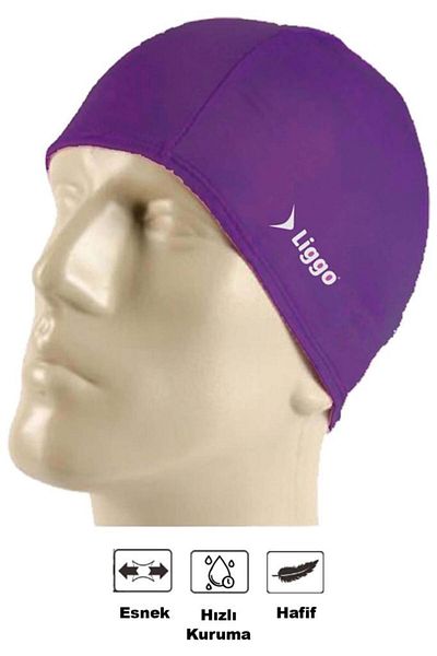Liggo Lycra Cloth Cap Pool Cap Sea Cap Swimming Cap