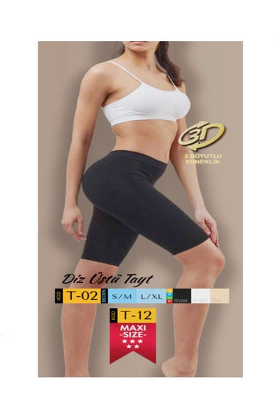 Elite Life Diz Üstü Düz Tayt T-02