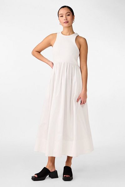 YAS. YASMIRI SL – KLEID MIT VERLÄNGERTER LÄNGE