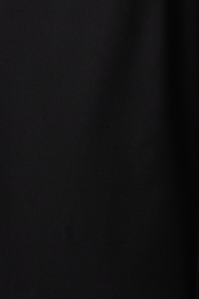 Trendyol Collection Μακρύ μαύρο βραδινό φόρεμα A-Cut - TPRSS24AE00219