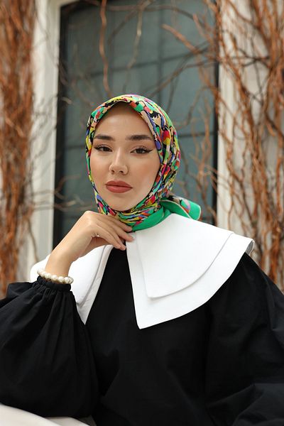 Silk Home Копринен шал от органичен памук 79012-14