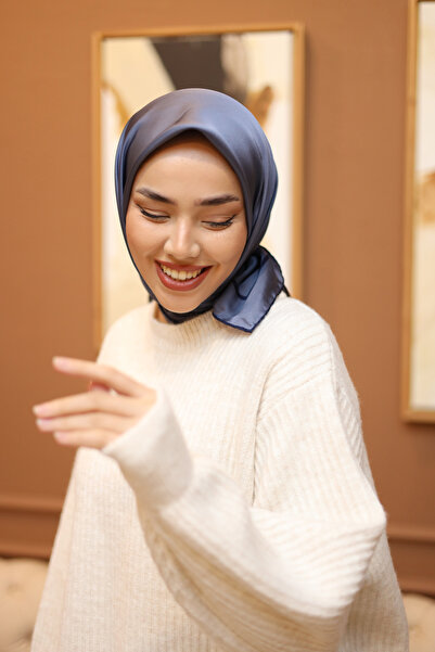 Silk Home Düz Micro Saten Eşarp 28010-07