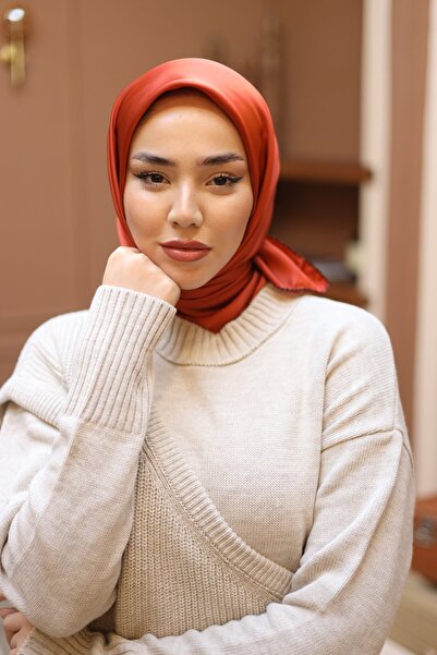 Silk Home Micro Satin Plain Scarf 28012-13