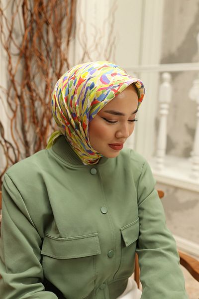 Silk Home Φουλάρι από οργανικό βαμβάκι μεταξωτό 79012-15