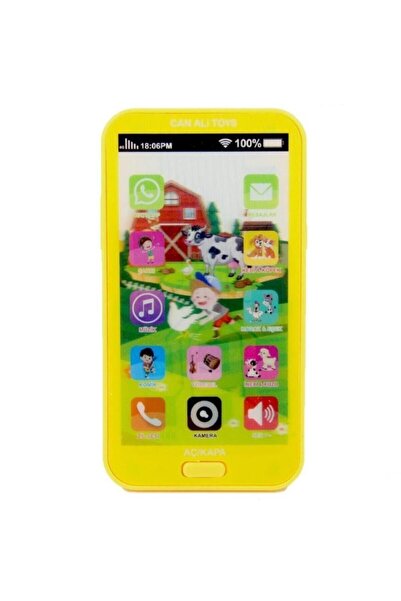 Genel Markalar Oyuncak Telefon Sesli Işıklı Müzikli Oyuncak Çocuk Telefonu 821BSERI