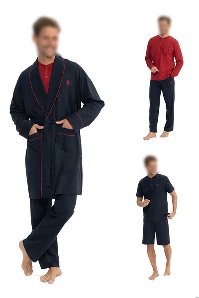 U.S. Polo Assn. Πόλο Ασν. Ανδρικό Σετ Κοστούμι Navy Blue - CL11OV02ER5