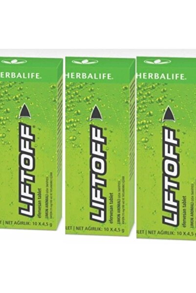 Herbalife Liftoff Limon Aromalı 3x