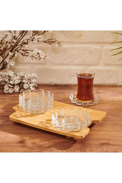 Paşabahçe Papatya 6-Piece Tea Plate