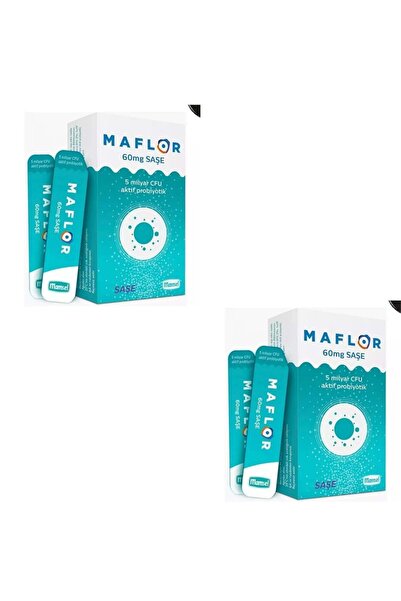 MAMSEL مافلور بروبيوتيك نشط - 4 كيس 60 ملجم × 2