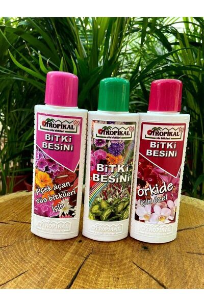 Taha Çiçekcilik Bitki Besini 3'lü Set