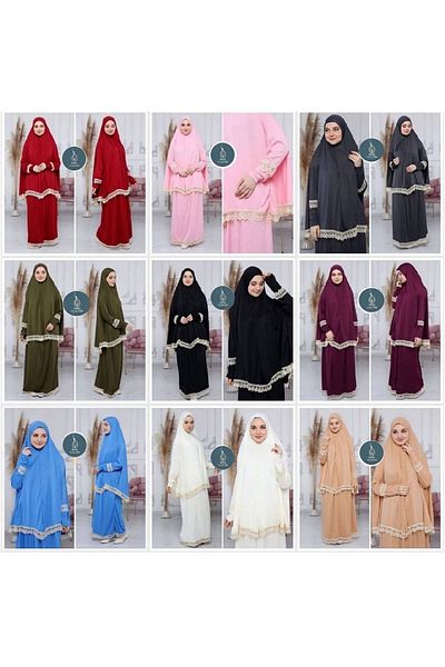 Şahane Prayer Clothes 2 Pieces