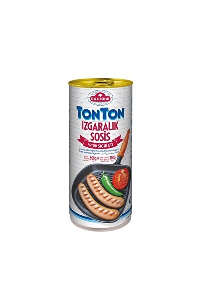 Tonton Egetürkk Izgaralık Sosis 600gr