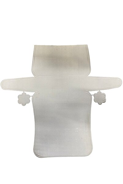 aladepo قماش بلاستيكي أبيض كبير الحجم، مثالي للاستخدام المتين والأنيق