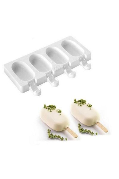 MYEBI Magnum 4-Piece Silicone Ice Cream Mold Large Size -