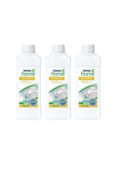 Amway Home Dish Drops Concentrated Liquid Dishwashing Detergent Set of 3