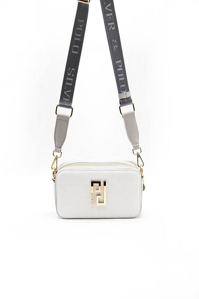 Silver Polo Silver & Polo White - A.grey Sp1078 Geantă de damă