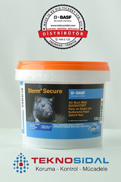 BASF Storm Secure Fare Ve Kemirgen Zehiri ,badem