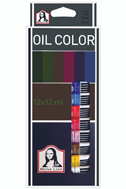 Monalisa YAĞLI BOYA 12X12 ML MONALİSA