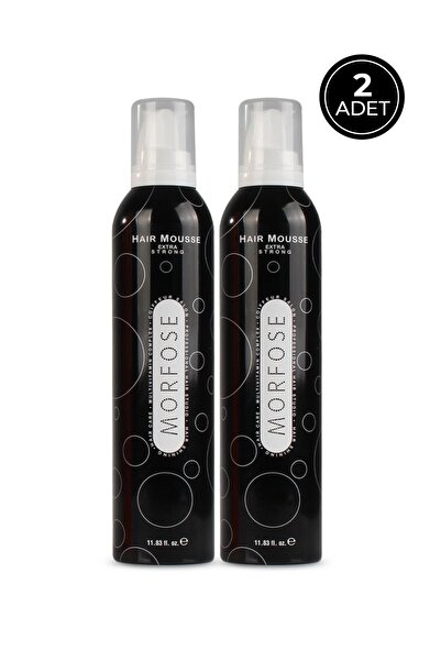 Morfose Extra Strong Saç Köpüğü 350 ml 2 Adet