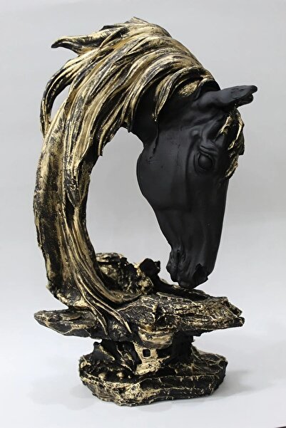 Tual Hobi Sanat Dekoromi Su Içen At Heykel Biblo