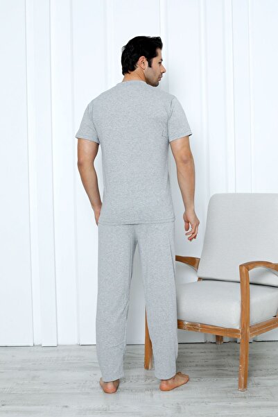 nisaNCa 3 Piece Men's Cotton Pajama Set - Father's Day Gift
