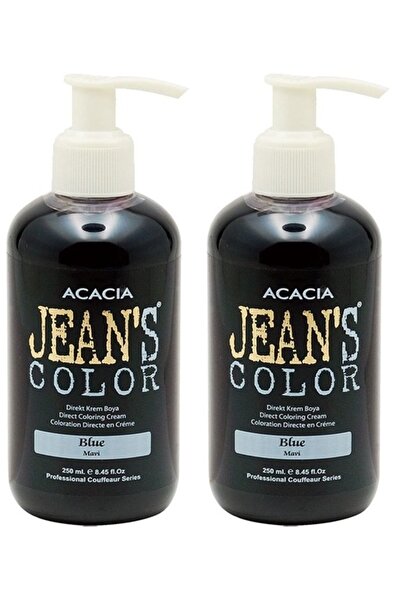 Acacia Jean's Color Saç Boyası Mavi 250 Ml 2 Adet
