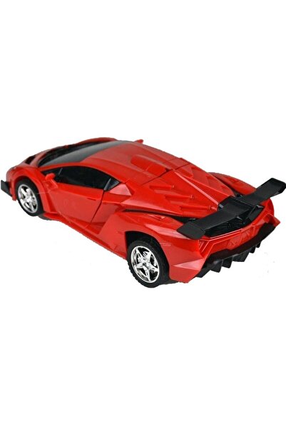 Genel Markalar Uzaktan Kumandalı Robota Dönüşen Oyuncak Araba Ferrari