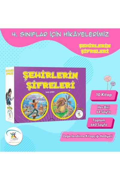 5 Renk Yayınevı 5 Renk Yayınları Şehirlerin Şifreleri Kutulu Hikaye Seti Dizi...