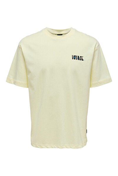 Only & Sons Pilot Rlx Καλοκαιρινό Ανδρικό Μπλουζάκι Μπεζ 22025301-06