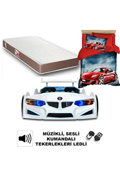 supercarbeds Bmw - Full - Arabalı Yatak Araba Karyola - Ortapedik Yatak + 3d ...