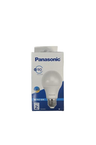 PANASONIC 60W-8.5W 6500K BEYAZ LED Ampül E-27 Duy 15.000 SAAT 860LM PANASONİC