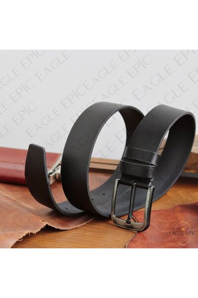 Eagle Epic حزام رجالي من جلد الجاموس الأصلي 100% من قماش الدنيم والكتان