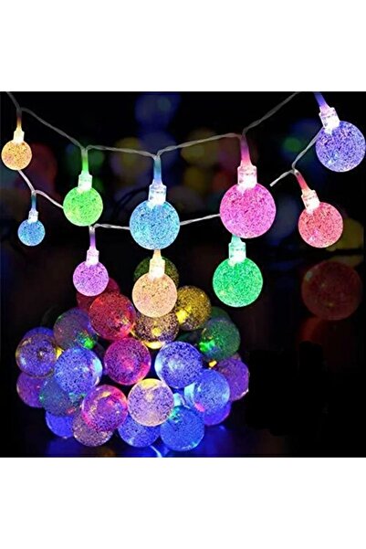 Wolfberry Kristal Kabarcık Top Led Dekorasyon Yılbaşı Çam Ağacı Doğum Günü Ço...