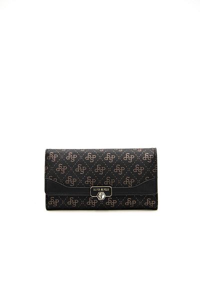 Silver Polo Black Nv979 Women's Wallet - Copper Card Holder