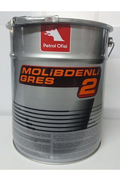 Petrol Ofisi Petrol Ofısı Molıbdenlı Gres 2 15 Kg Kova Gri Siyah Renk Gres