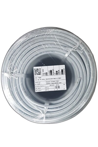 REMSAN 3x2.5 Mm2 Ttr Cca Kablo - Tam Kesit (1 Mt)