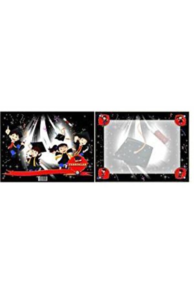 şahane parti Graduation Design Report Card Cover 20 Pieces and Graduation Cer...